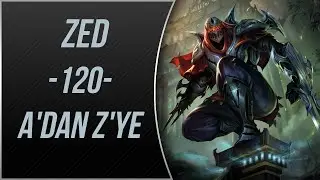 LoL | TEK ATAN Zed Oynanış | Gameplay | A'dan Z'ye 