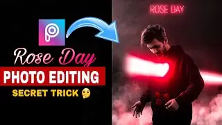 Rose Day Top picsart photo editing | Picsart viral editing tutorial ऐसी फोटो एडिट कैसे करें 😍