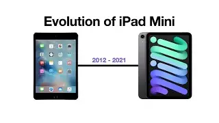 Evolution of iPad Mini