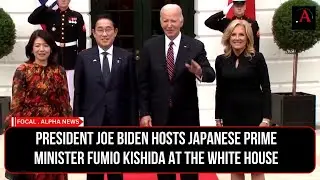 US President Joe Biden hosts Japanese Prime Minister Fumio Kishida at the White House