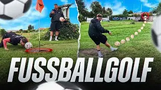 Die ULTIMATIVE FUSSBALL GOLF CHALLENGE ⚽️😂