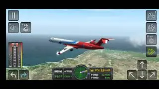 Private jet plane | Gameplay | Flight-Sim2018 | Game Zone