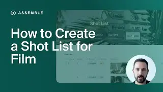 How to Create a Shot List for Film