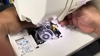 Vệ sinh răng cửa bàn lừa ổ máy may gia đình