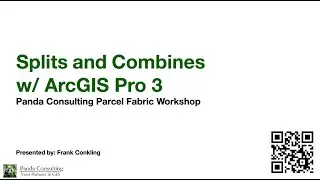 Splits and Combines in ArcGIS Pro 3 - January 2023
