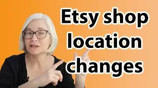 How to change your shop location on your Etsy homepage. Selling on Etsy for beginners