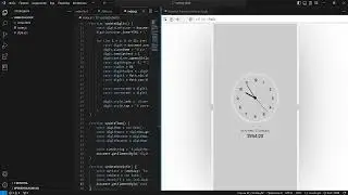 Аналоговые часы на JavaScript: Анимация стрелок, точное время | Полный разбор за 10 минут