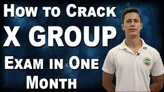 How to Prepare for X Group Exam in 1 Month | Strategy and Tips to Prepare Airman X Group