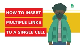 How to insert multiple links to a single cell in Google Sheets?