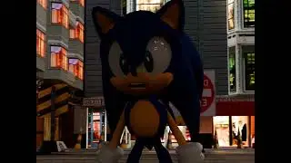 Sonic Meets Shadow (Full Cutscene RTX)