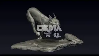 CGMA Animal Anatomy Lecture - Lynx Turntable