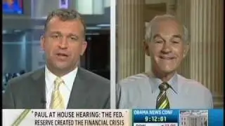 Ron Paul Talks About Fed Audit (MSNBC, July 22, 2009)