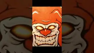 Evil Clown drawing #art #drawing #horror #clown #tattoo #sketch #artist #wordattack88