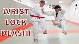 Japanese Jiujitsu wrist lock to Deashi