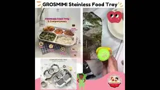 Grosmimi stainless food tray