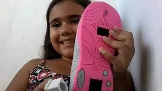 A mostrando meu tênis + patins