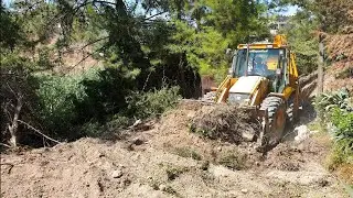 ORMAN YOLU YAPIMI PART 2 / jcb 4cx