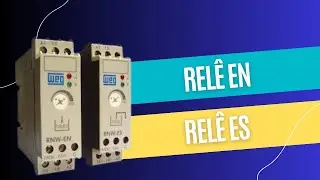 Comandos Elétricos Como funciona o relê de nivel RNW-EN WEG  Simulação Bloco Criado no Cade_Simu