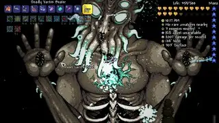 Terraria: How to Defeat the Moon Lord Solo No Cheese Normal (1.3.0.7)