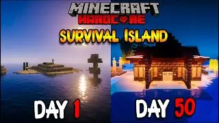I Survived 100 Days on a Survival Island | Minecraft in Telugu | EEE gamer |