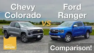 2024 Chevy Colorado vs 2024 Ford Ranger | Unexpected Winner?