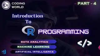 R programming | Machine Learning | Data Analytics | AI | Beginner Level | Coding - Theory #viral
