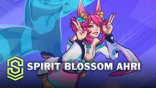 Spirit Blossom Ahri 2XKO Skin Spotlight
