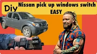 How to replace a window switch on a Nissan Frontier,Easily