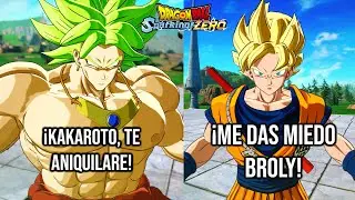 Dragon Ball Sparking Zero - Interacciones de Broly (Z)