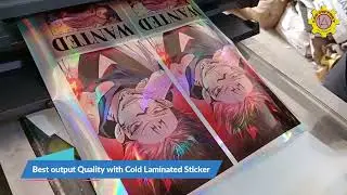 Epson L1300 Converted to Eco-Solvent ink ll #ladsupport #ladartsonline #epson #ecosolventink