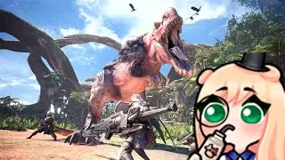 Let's Try Monster Hunter World | Es como Jurassic Park