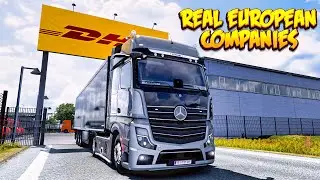 Real European Companies Reloaded Mod For ETS2 1.46 | ETS2 1.46 MODS