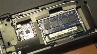 How to remove and install a Hard Drive, Wifi card and Memory on a Acer Aspire E1-571 series laptop