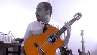 My Interpretation of Weiss's Fantasies in E Minor (Part 1) with H. Bosler Intro - Valencia Guitar