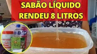 NÃO COMPRE MAIS SABÃO Rápido e Fácil | Rende Muito
