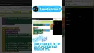 Blok Button Add, Button Clear, Producer Pada Formulir Data 