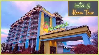 Margaritaville Island Inn Pigeon Forge, Tennessee | King Balcony Room and Hotel Tour