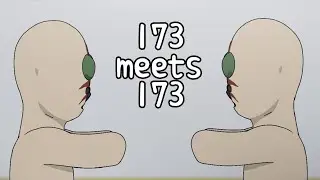 SCP 173 meets SCP 173「SCP Animation」