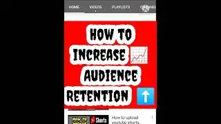 How to increase audience retention #short #shorts