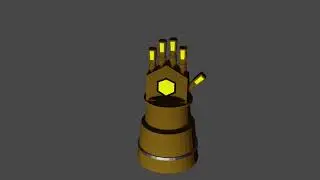 Модель перчатки Вика для игры
