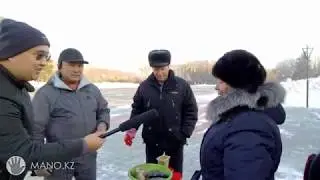 Ярмарка сельхозтоваропроизводителей на центральной площади в Карабалыке