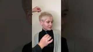 Стильна зачіска на коротке волосся ! Частина 5 !