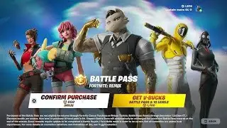 The Fortnite Remix Battle Pass is so Good!!!