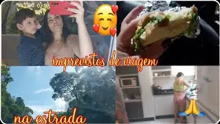 #PARTE1 TUDO SOBRE NOSSA LONGA VIAGEM DE 10 HORAS+PERRENGUE NO TRASITO+ PARADAS 🙏❤️