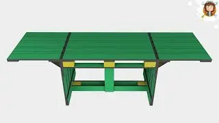 How to make a Simple Table - DIY Pallet