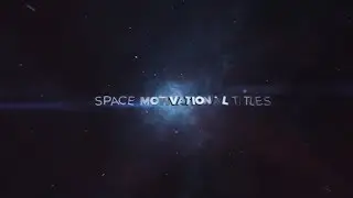 Space Motivational Titles | Free After Effects Templates From Videohive | Karthik Reviews