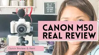 Canon M50 Review and Rant - Tripod Mount Placement #shorts