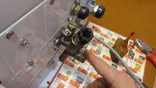 rinnai 167 rmf откручиваем фильтр ГВС если он прикипел