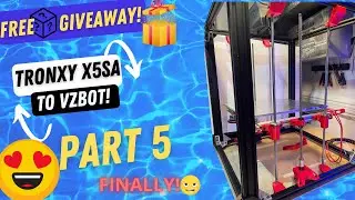 Vzbot from tronxy X5sa the z axis part 5.