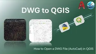 How to Open a DWG File (AutoCad) in QGIS – Step-by-Step Guide!
